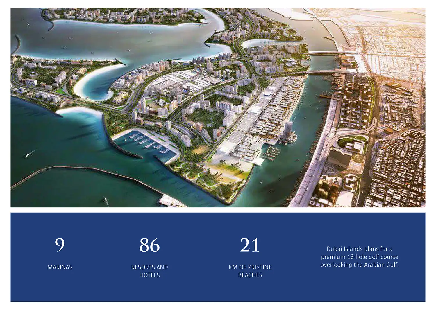 CG Living at Dubai Islands Master plan