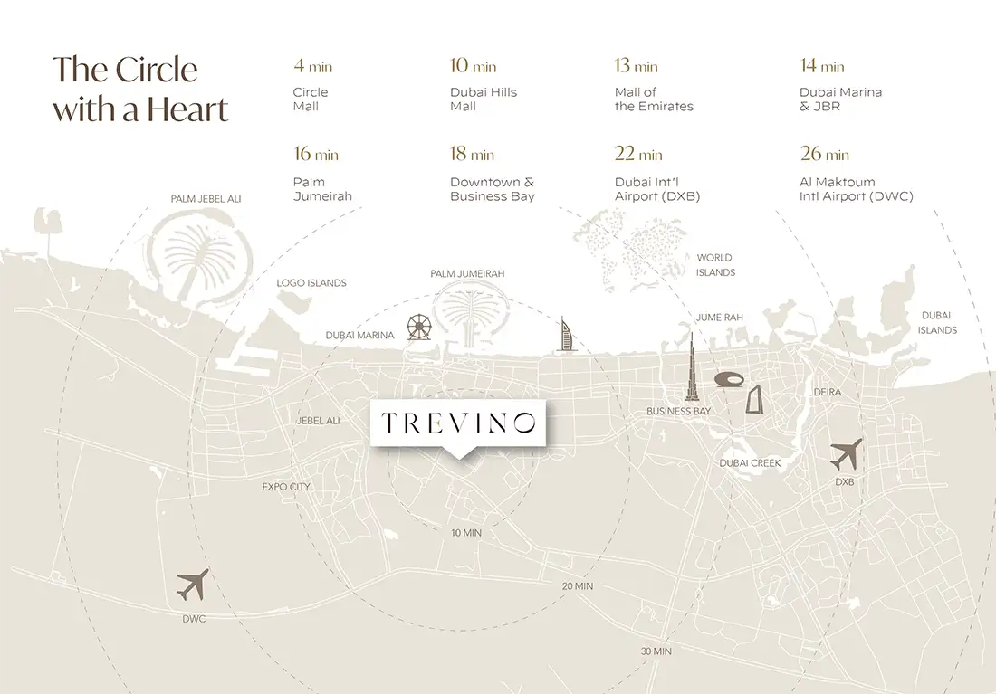 Trevino at JVC Master plan