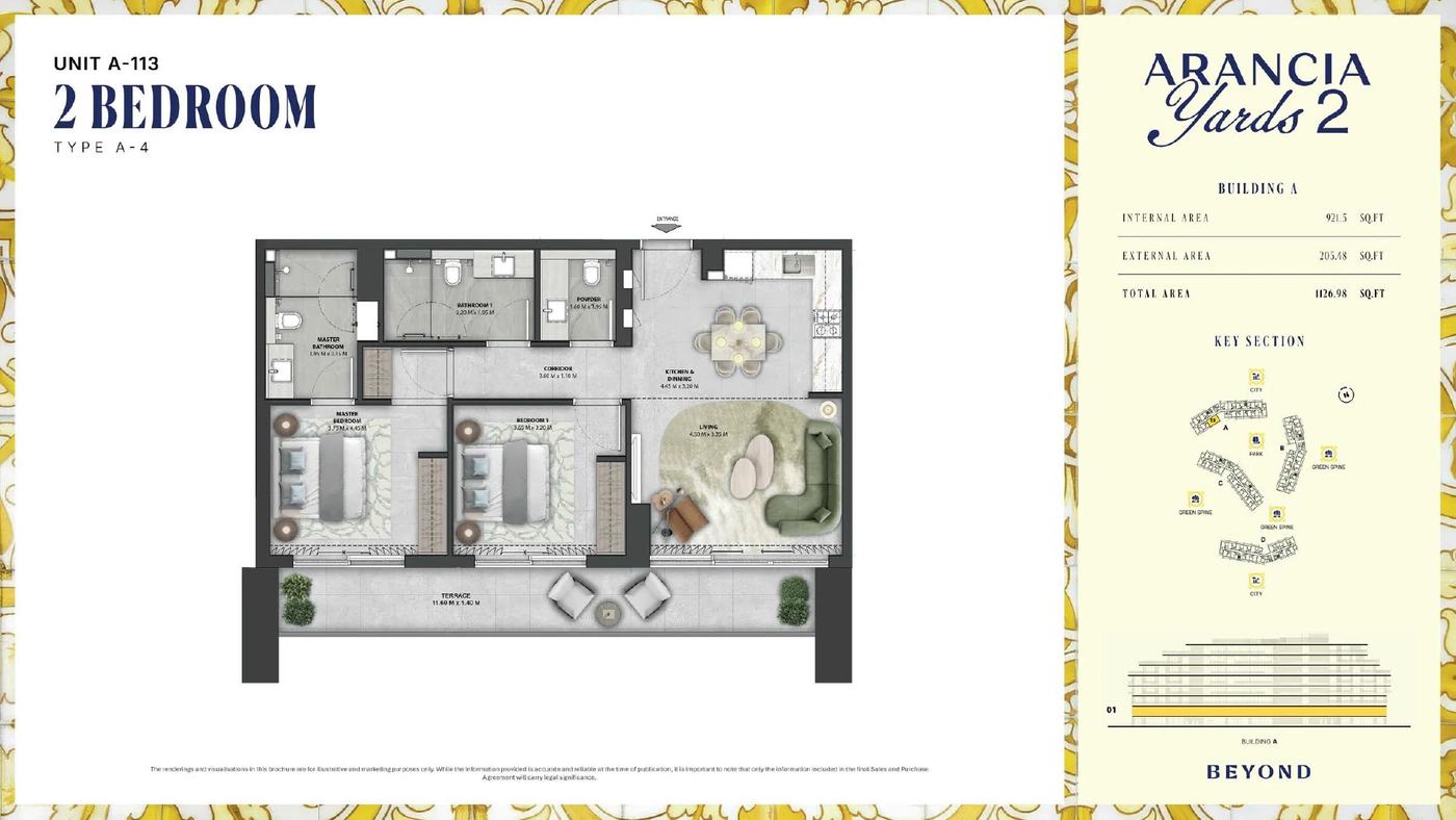 Arancia Yards 2 by Beyond Floor plan 3
