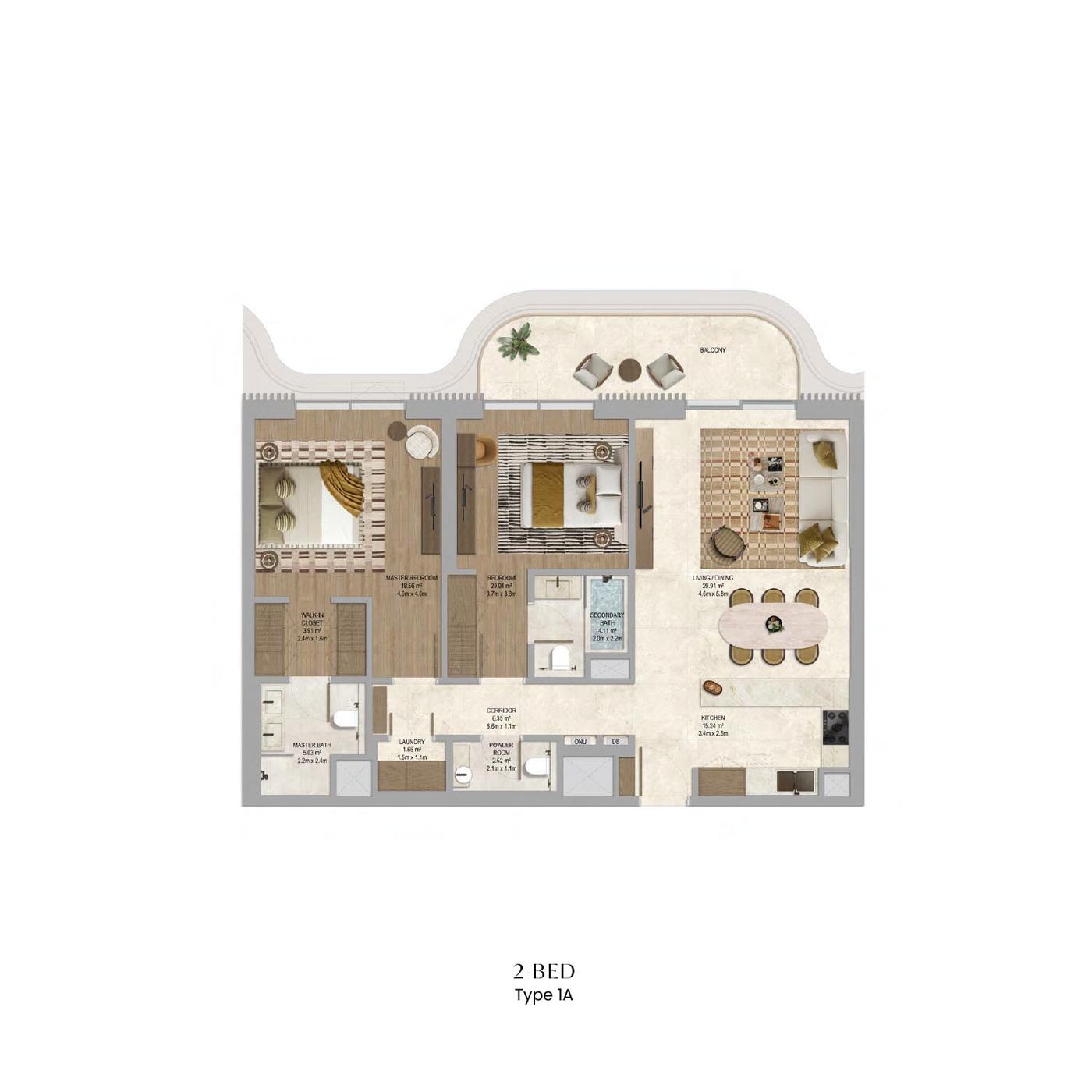 The Canopies at Yas Point Floor plan 4
