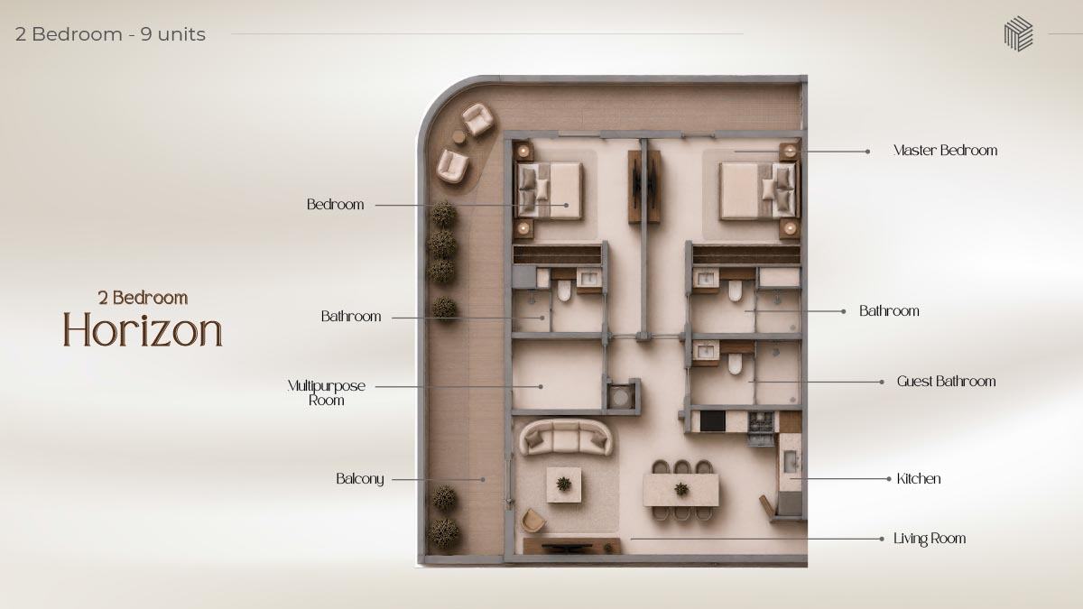 Beverly Crown by HMB Floor plan 3