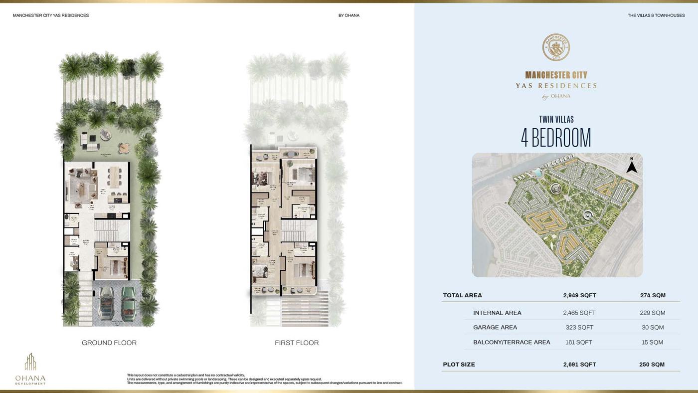 Manchester City Yas Residences C Floor plan 1