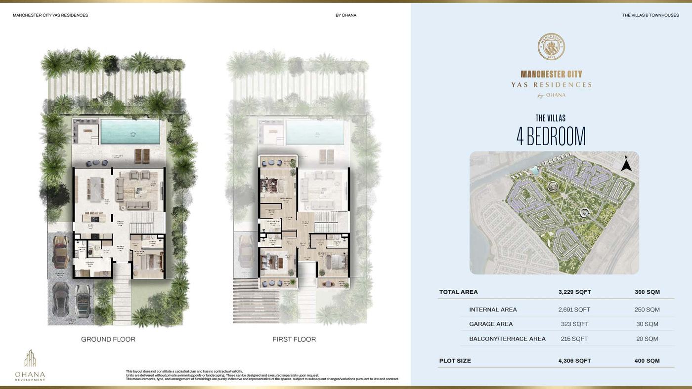 Manchester City Yas Residences C Floor plan 2