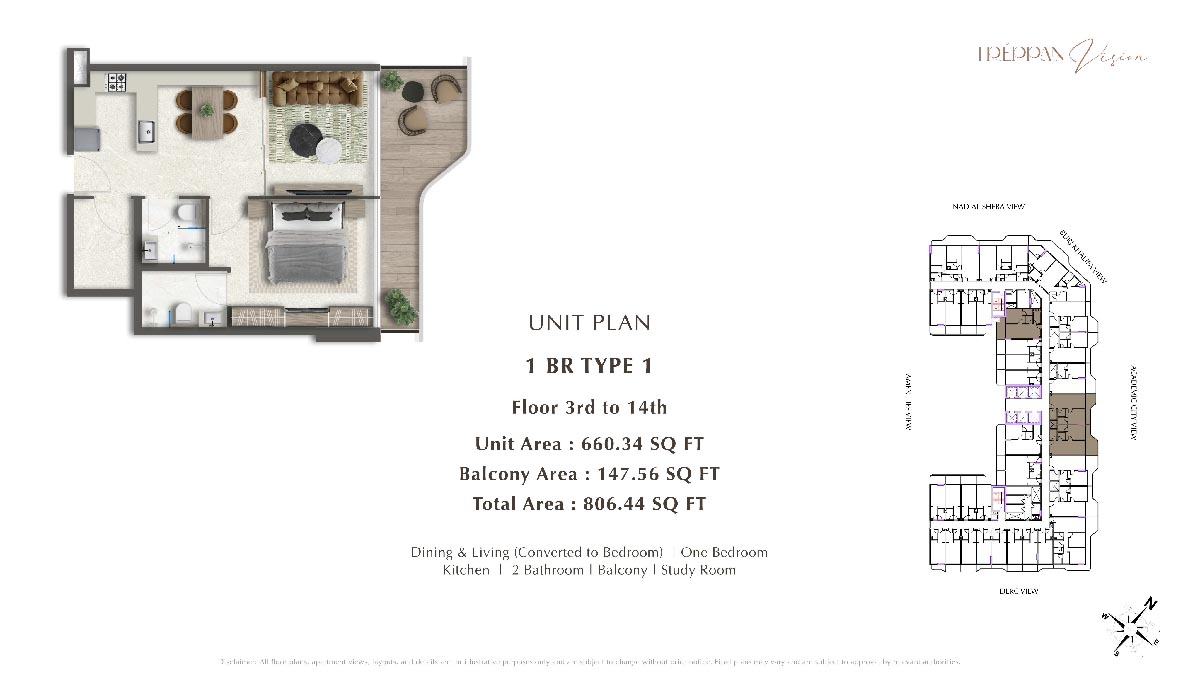 Treppan Vision at DLRC Floor plan 2