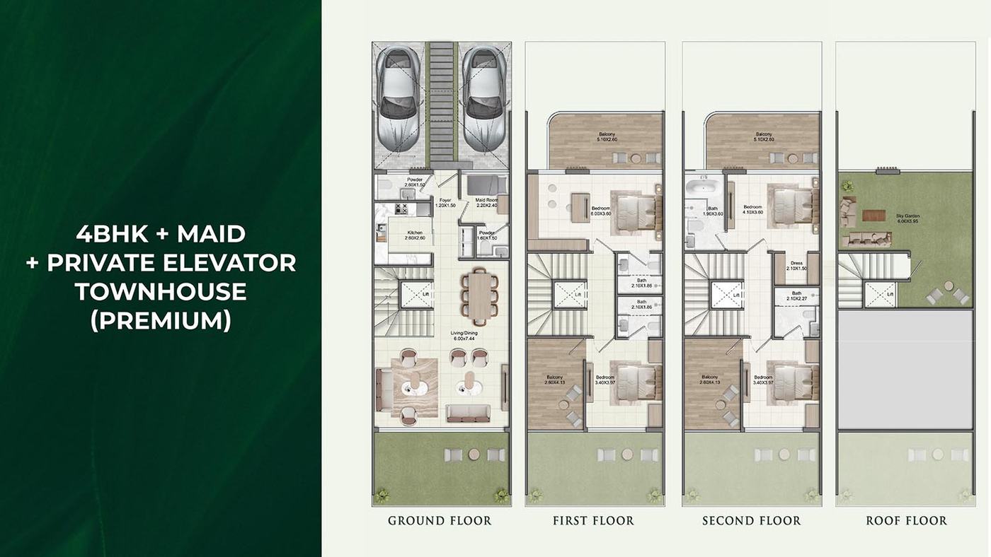 Greenz by Danube Floor plan 2