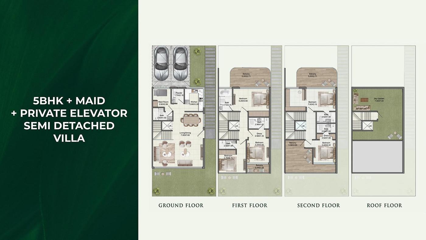 Greenz by Danube Floor plan 4