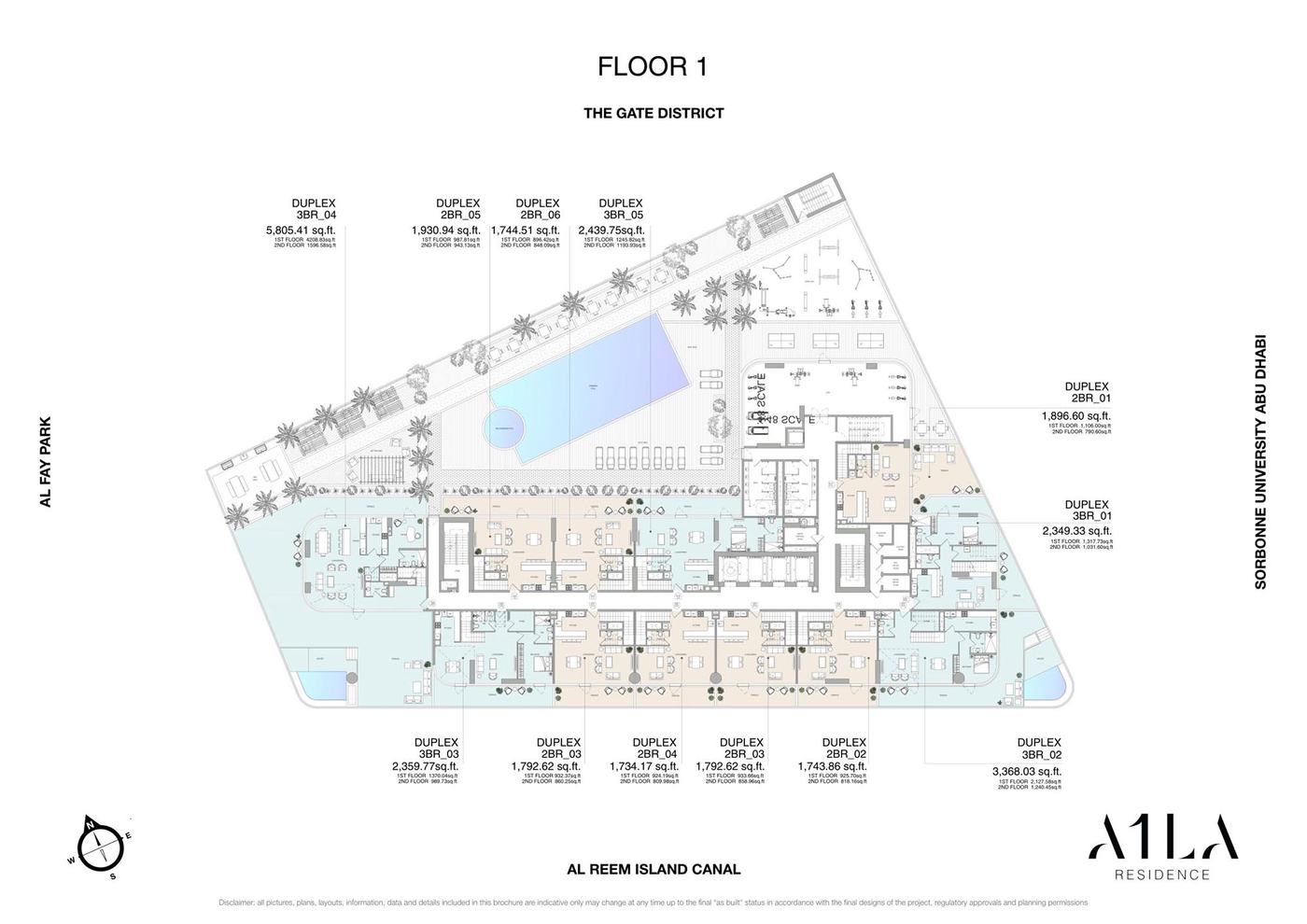 A1LA Residence by Object 1 Floor plan 1