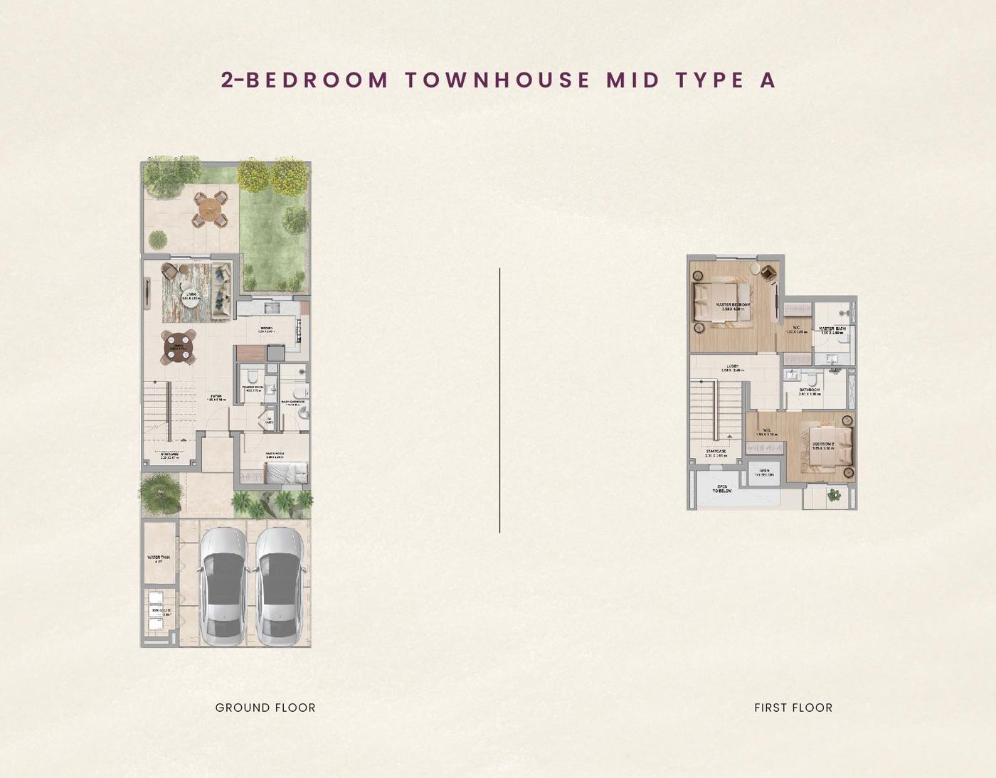 Al Ghadeer Parks Floor plan 1