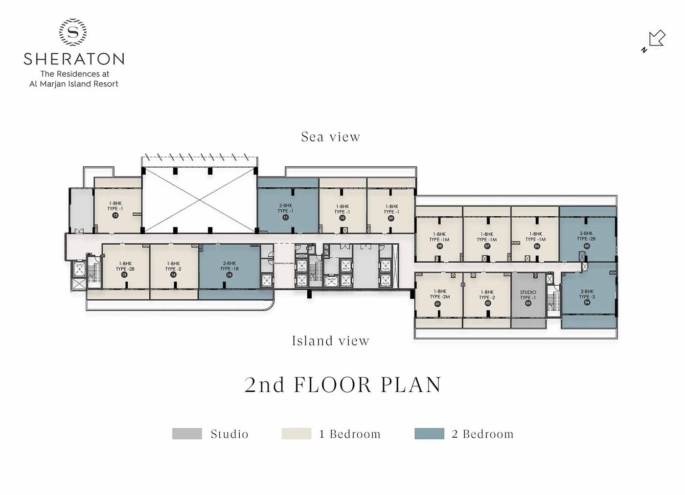 The Residences at Sheraton Floor plan 3