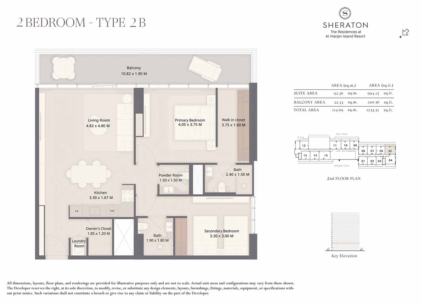 The Residences at Sheraton Floor plan 4