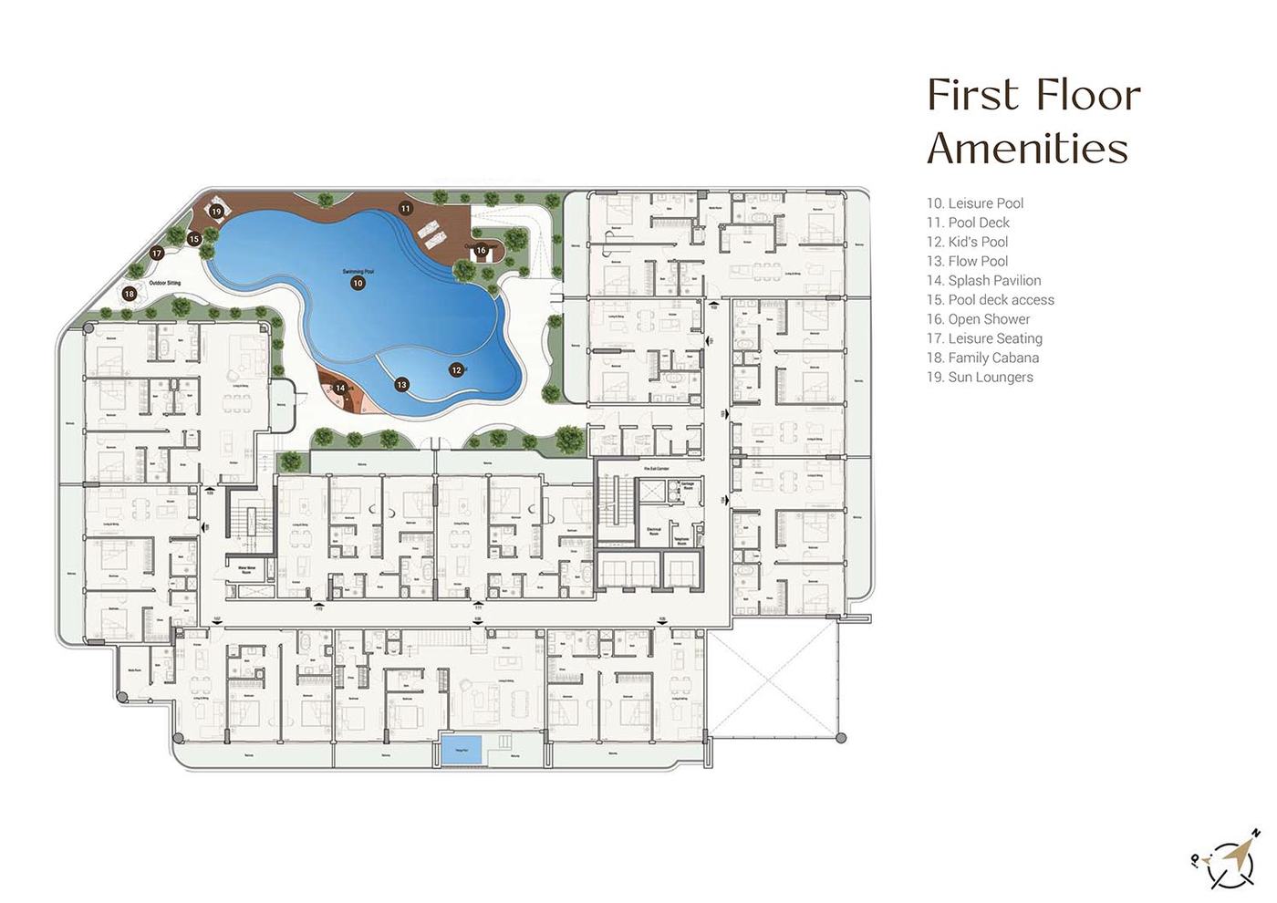 113 Residences by Iman Floor plan 2