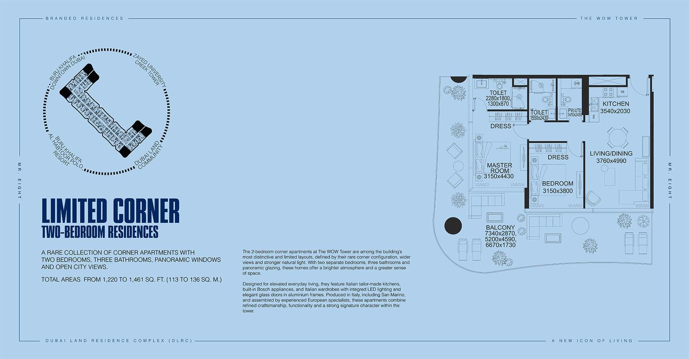 The Wow Tower at DLRC Floor plan 3